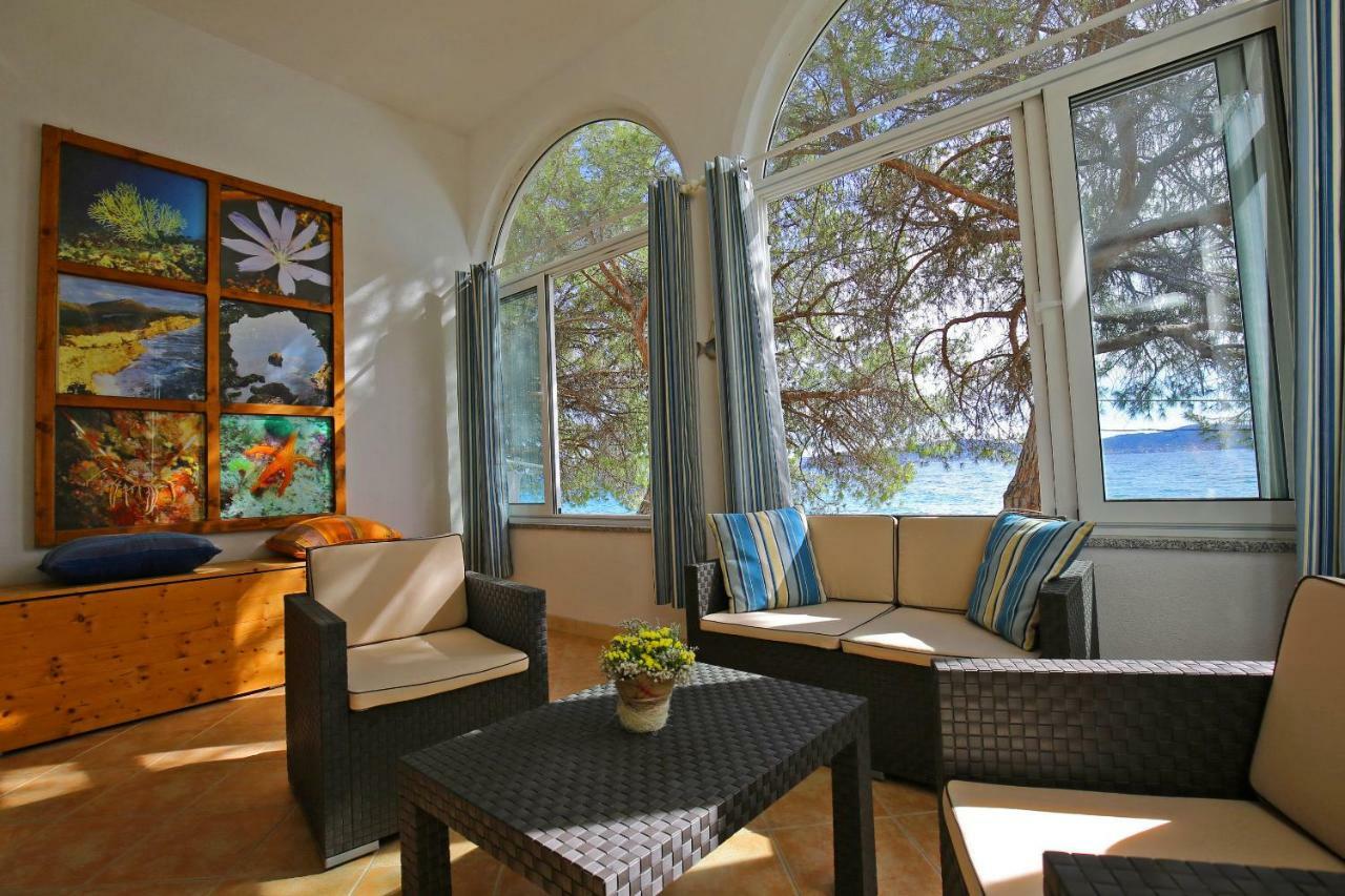 Seafront Beach Apartment - Directly At The Beach 자다르 외부 사진