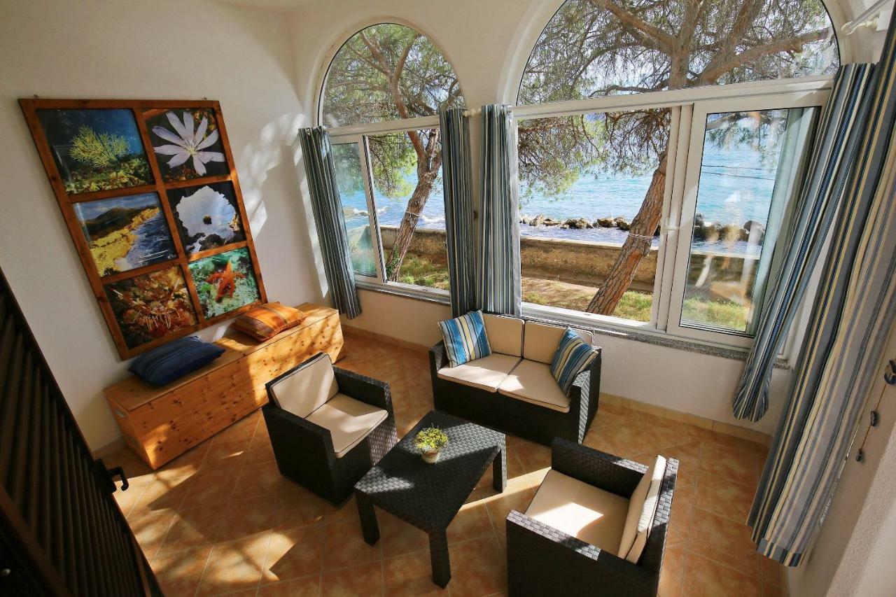 Seafront Beach Apartment - Directly At The Beach 자다르 외부 사진